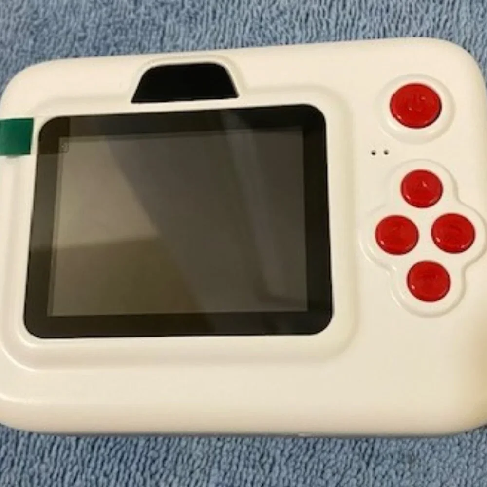 Instant Print Camera- Age 3-12 Year Old Girls or Boys: White